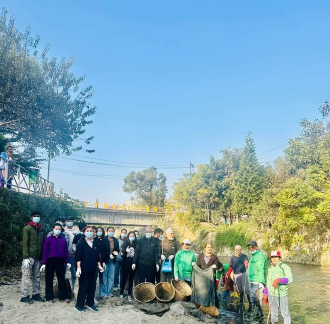 वाग्मती सफाइ महाअभियानको ६०३ औं शृङ्खला