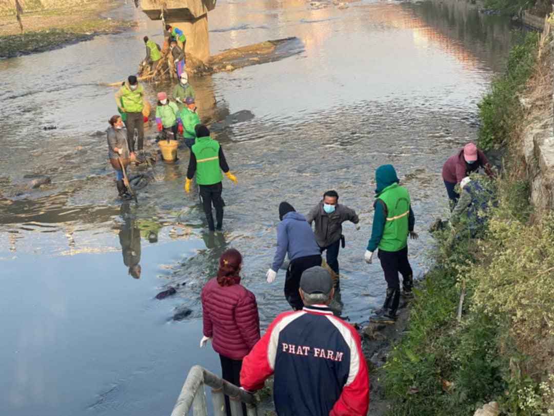 वाग्मती सफाइ महाअभियानको ६११ औं शृङ्खला