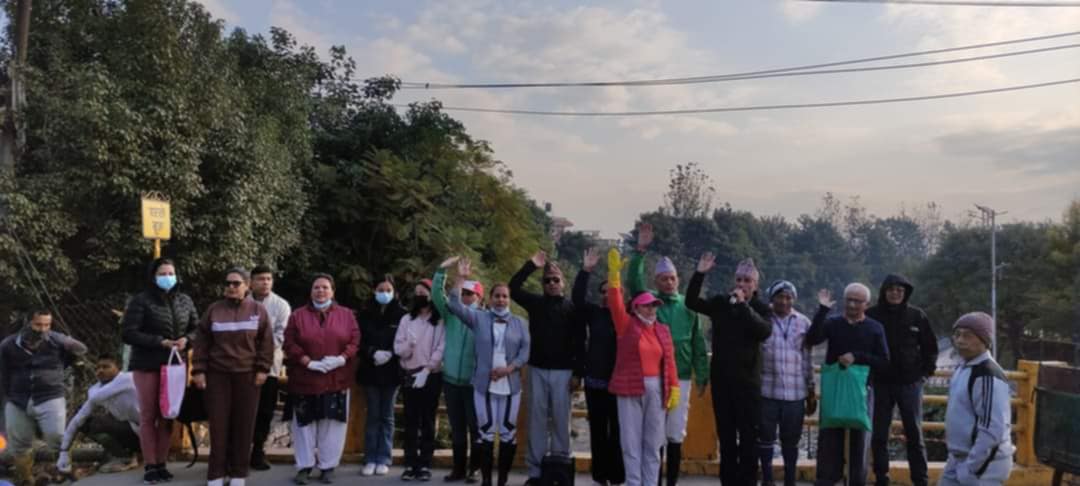 वाग्मती सफाइ महाअभियानको ६०२ औं शृङ्खला सम्पन्न