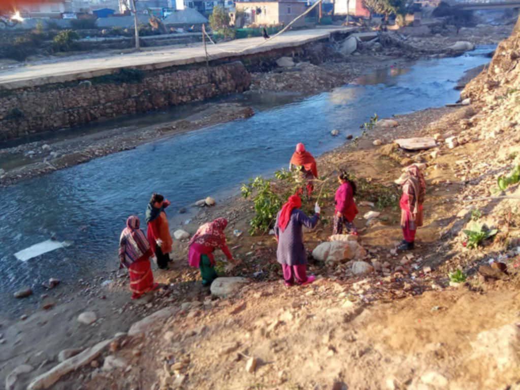 पनौती त्रिवेणी सरसफाइ अभियानको ३०८ औं शृङ्खला सम्पन्न