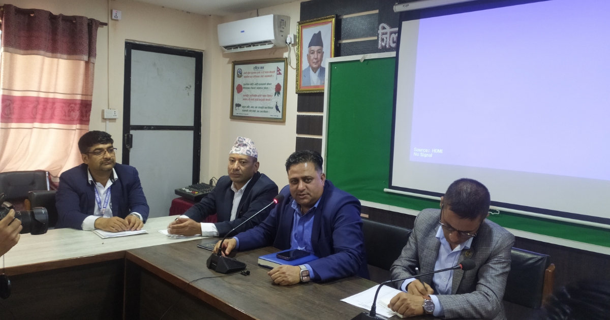 काभ्रेपलाञ्चोक प्रशासनको वार्षिक प्रगति विवरण सार्वजनिक