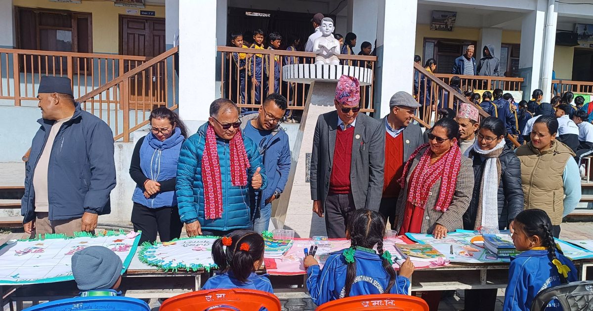 चण्डेश्वरी सृष्टिकान्त विद्यालयमा बृहत् शैक्षिक मेला: विज्ञानदेखि कला संस्कृतिलाई जोड्ने साझा थलो